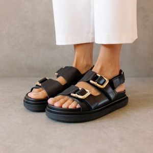 Harper Black Sandal alohas size 38